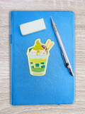 Meowchi Bros Matcha Purrfait Sticker